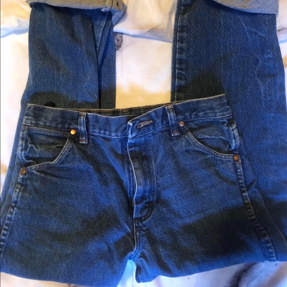 Wrangler mom jeans